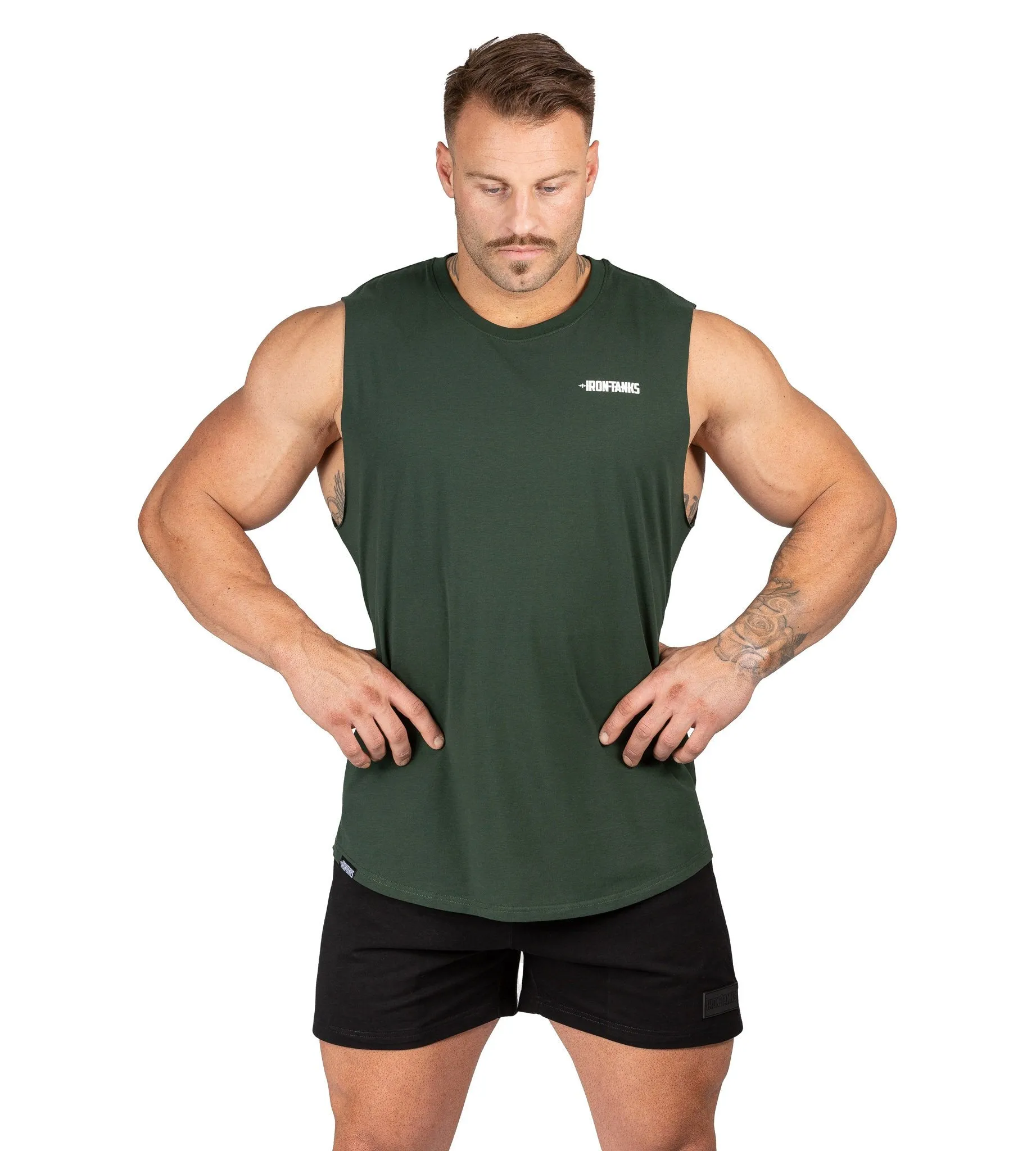 Alpha Muscle Tank II - Guerrilla Green