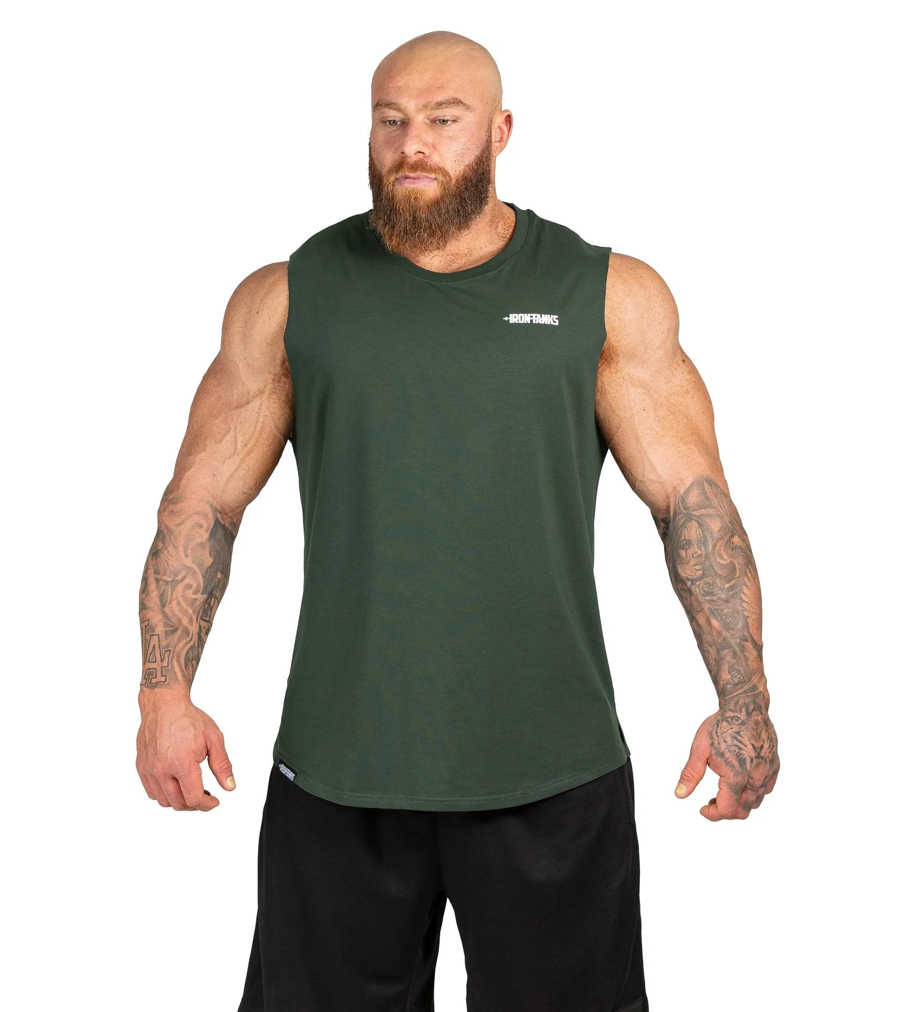 Alpha Muscle Tank II - Guerrilla Green