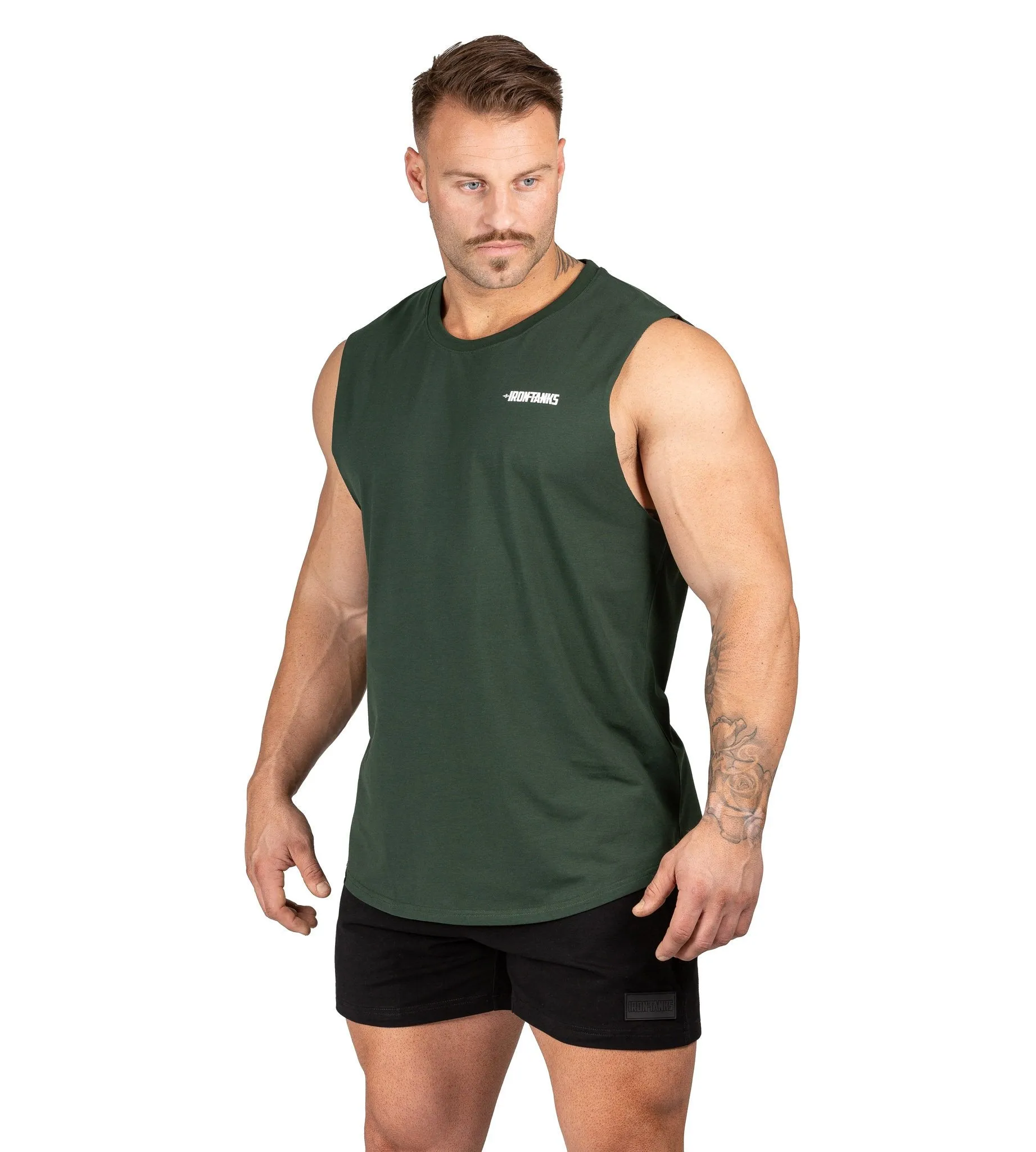 Alpha Muscle Tank II - Guerrilla Green