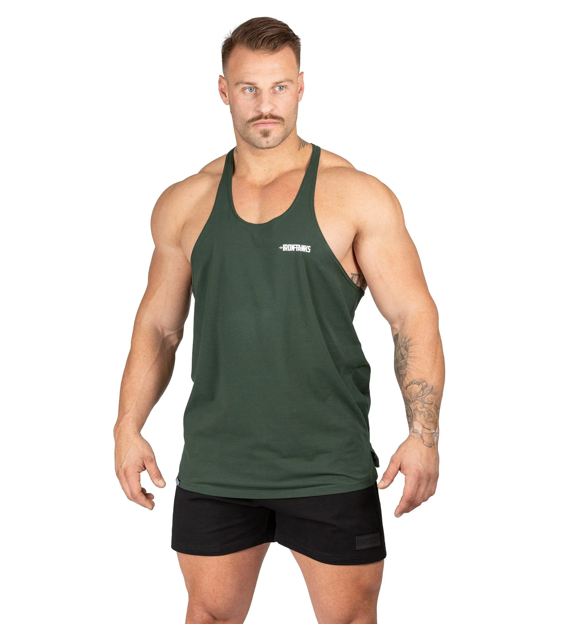 Alpha T-Back Singlet II - Guerrilla Green