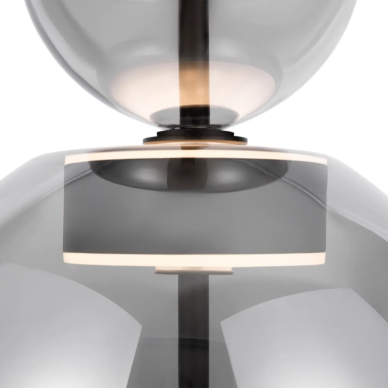 ANKUR MAYTONI BK1 CONTEMPORY MODERN GLASS LED PENDANT LIGHT