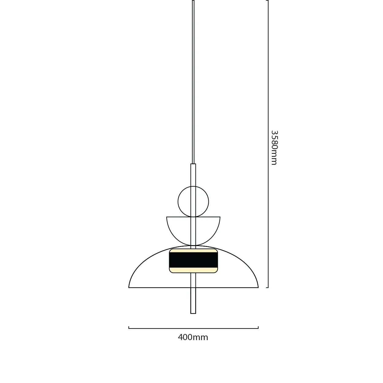 ANKUR MAYTONI BK1 CONTEMPORY MODERN GLASS LED PENDANT LIGHT