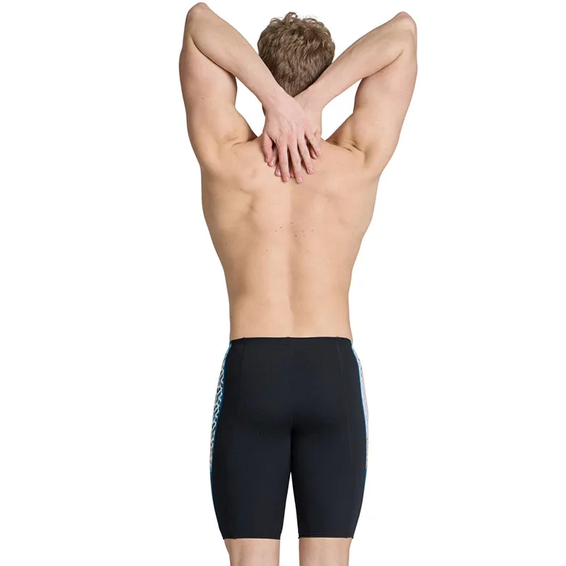 Arena - Planet Men’s Swim Jammer - Black/White/Multi