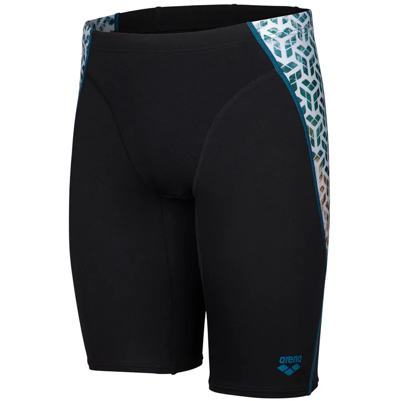 Arena - Planet Men’s Swim Jammer - Black/White/Multi