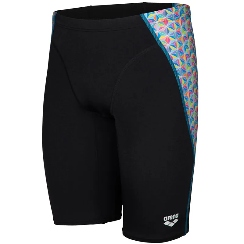 Arena - Starfish Men’s Swim Jammer - Black-White/Multi