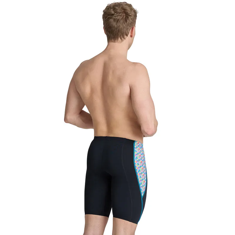 Arena - Starfish Men’s Swim Jammer - Black-White/Multi