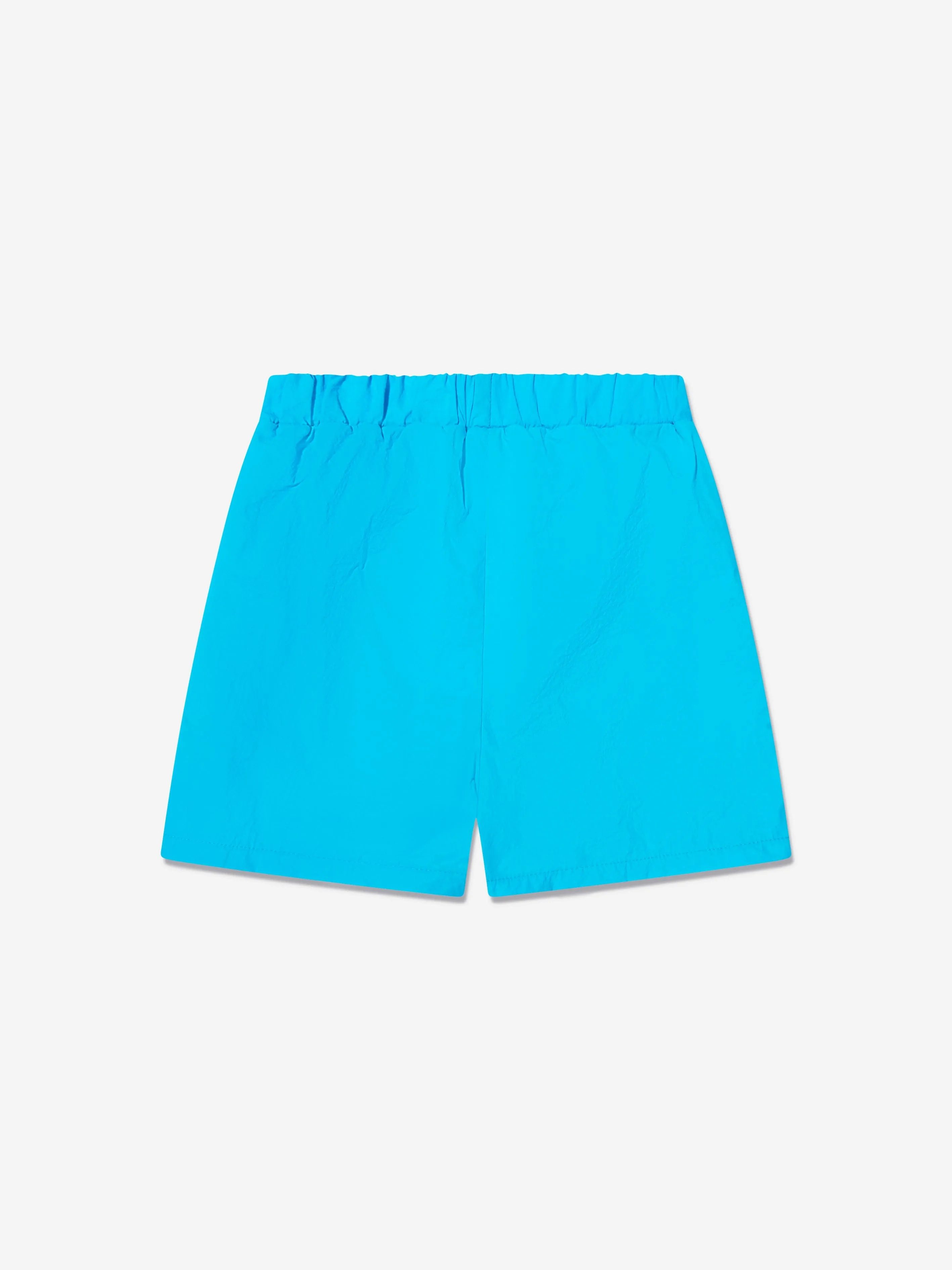 Balmain Boys Logo Swim Shorts in Blue