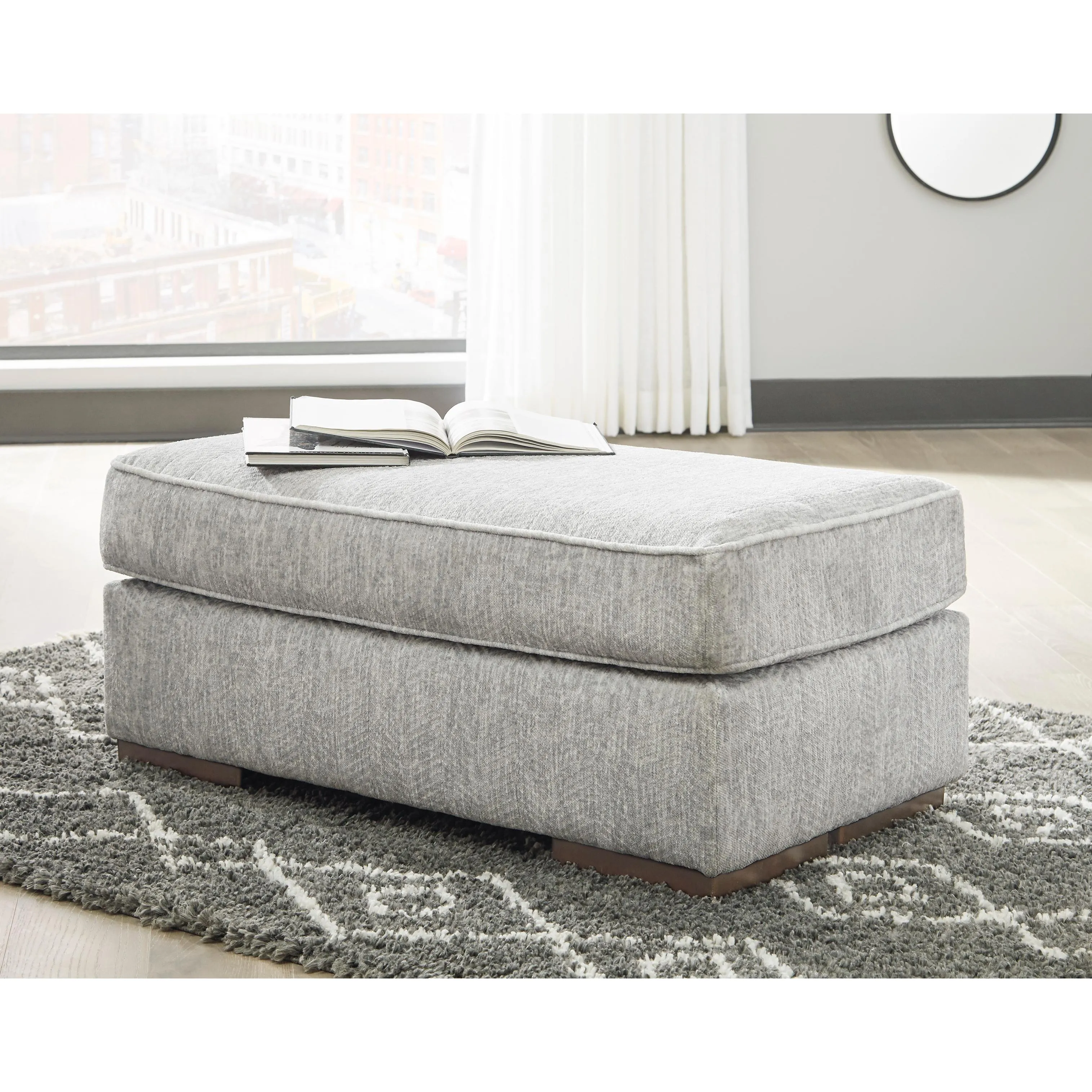 Benchcraft Mercado Fabric Ottoman 8460414