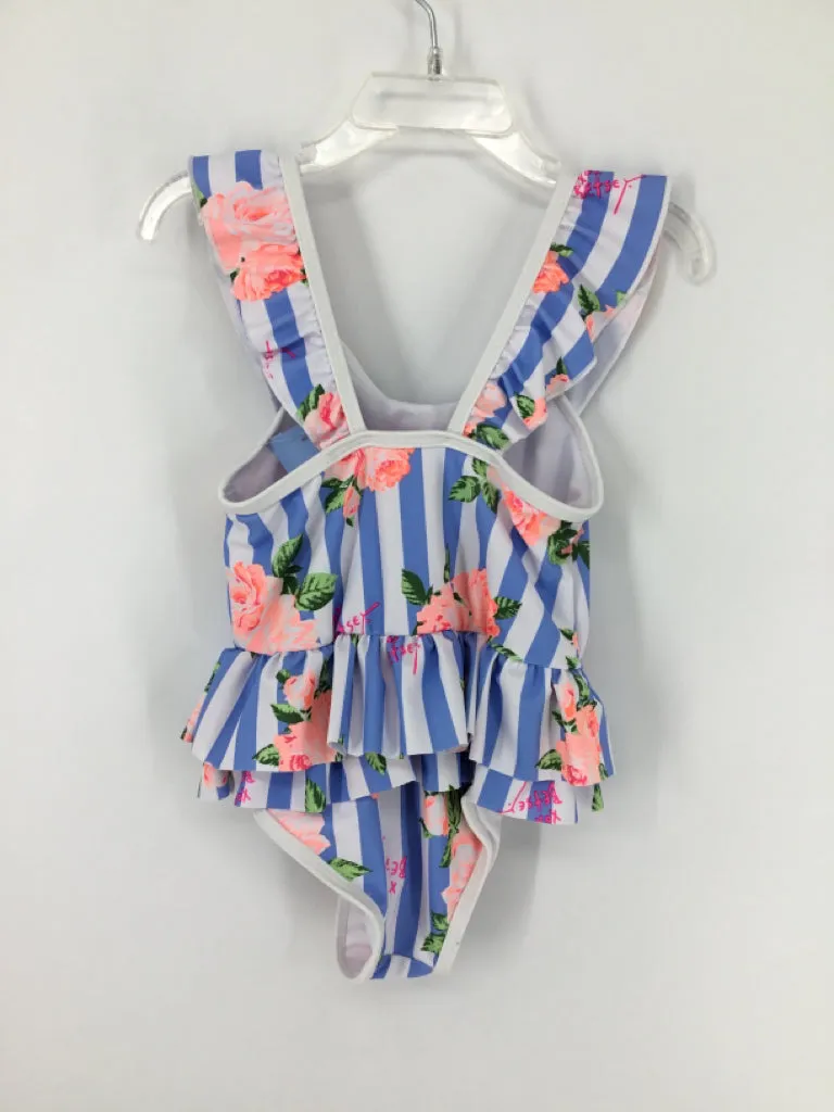 Betsy Johnson Child Size 4 Blue Swimwear - girls