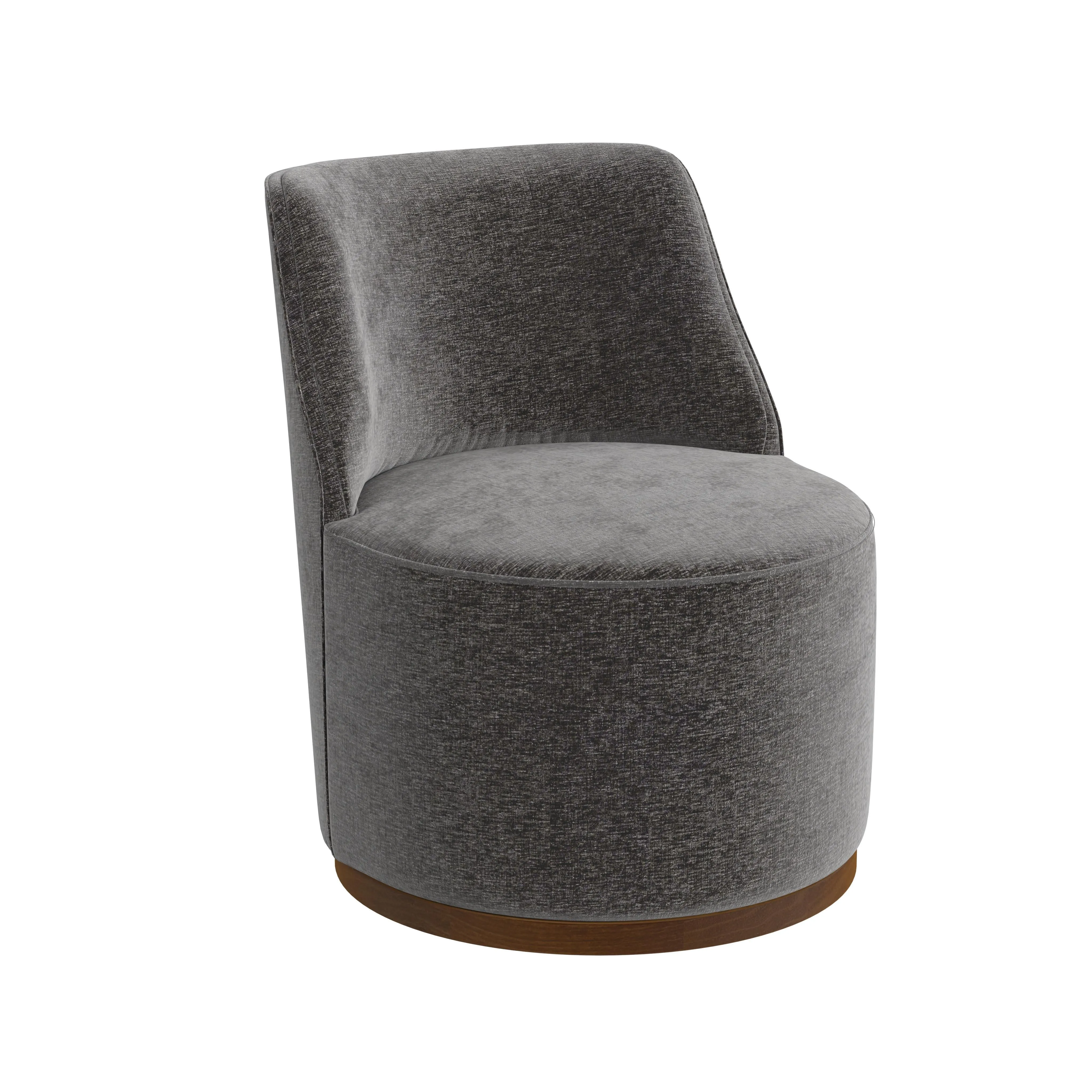 Burke - Accent Chair - Gray, Dark