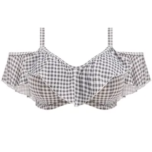 Checkmate Underwired Bikini Top Grey Marl - Elomi Swim