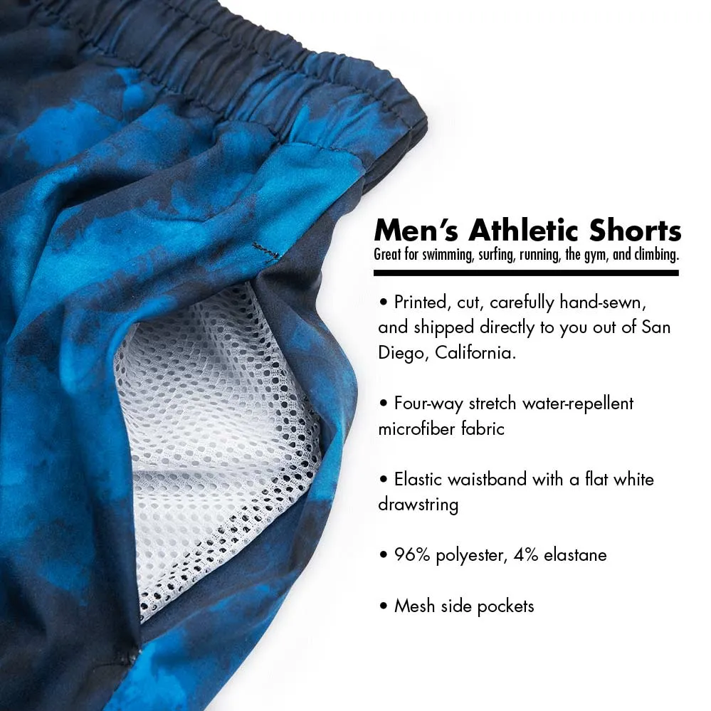 Colonial Stars Men's Athletic Shorts