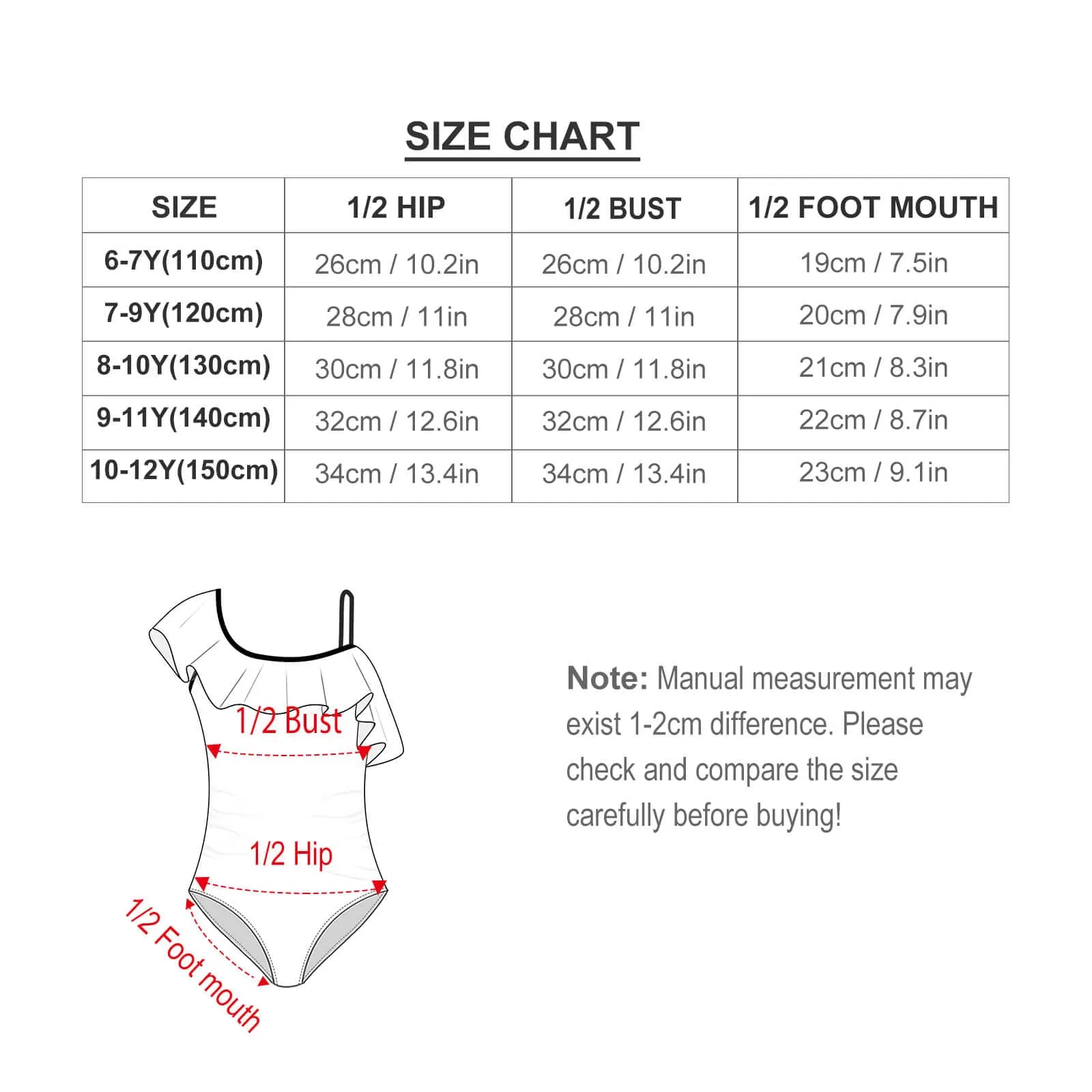 Custom Face Flag Kids Floundered One-Piece Swimsuit For Girls All Over Print Beach Swimwear Bathing Suit For Kids 6-12 Years