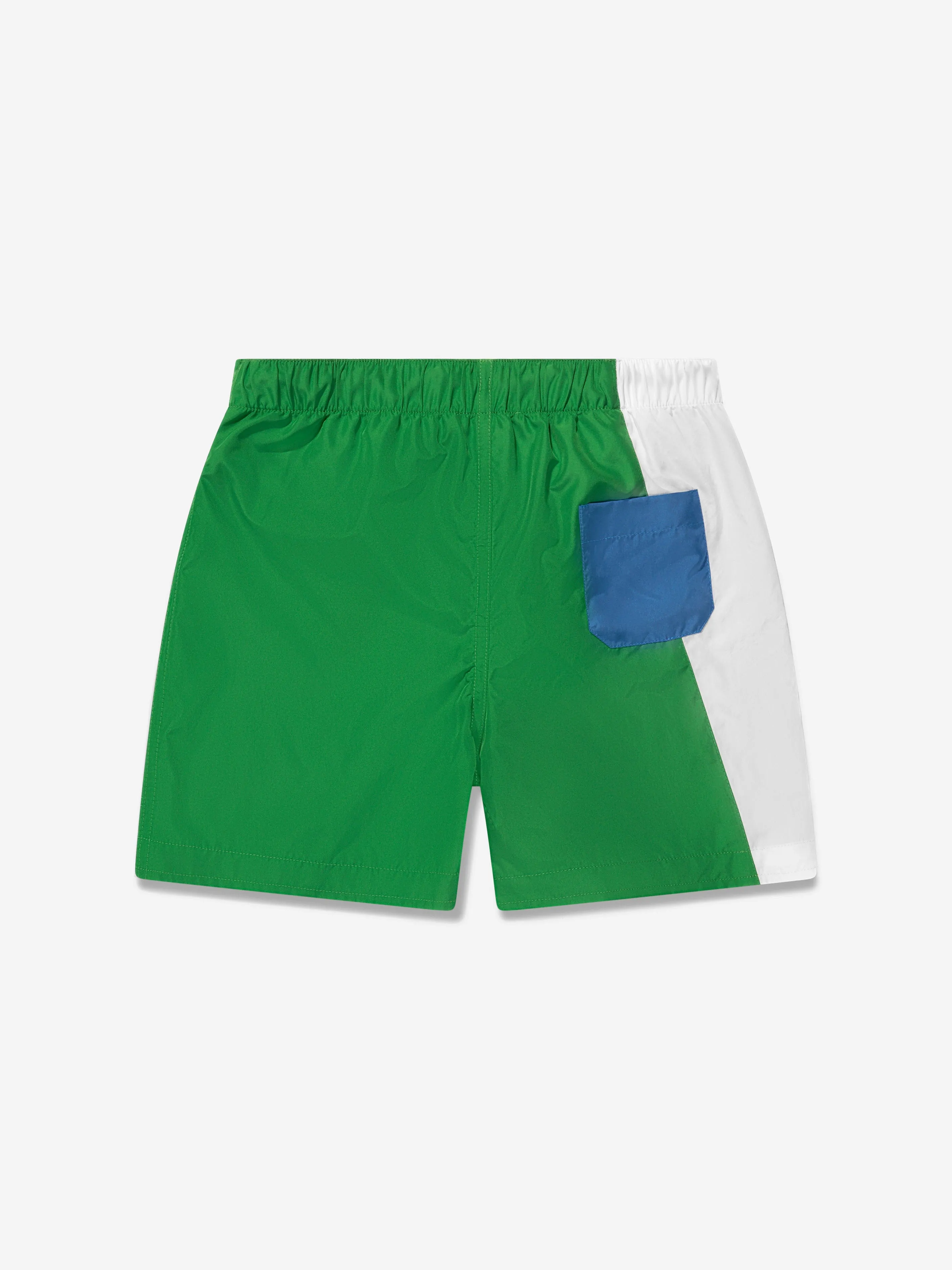 Dolce & Gabbana Boys Logo Swim Shorts in Green