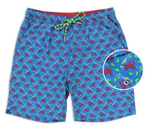 Drunken Crab: Swim Trunks - Blue