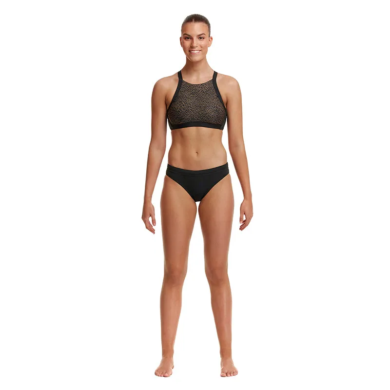 Funkita - Leather Skin - Ladies Hi Light Swim Top