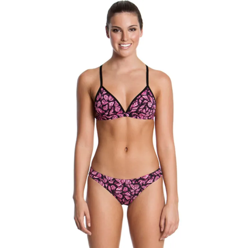 Funkita - Pink Flutterby - Ladies Hipster Brief