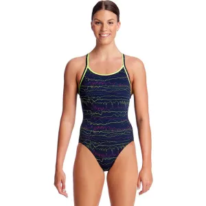 Funkita - Sound System - Ladies Diamond Back One Piece