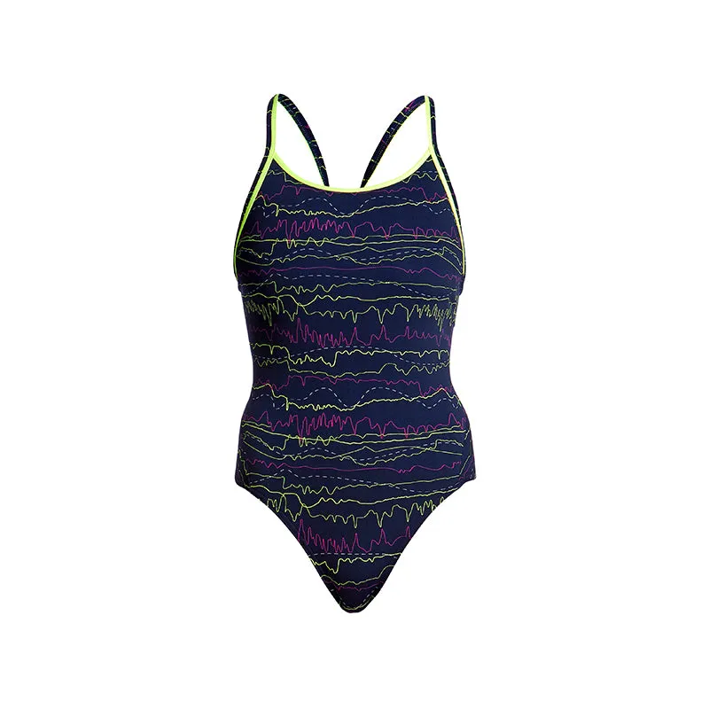 Funkita - Sound System - Ladies Diamond Back One Piece