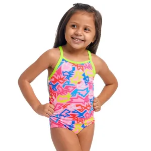 Funkita Toddler Printed One Piece-ROCK STAR