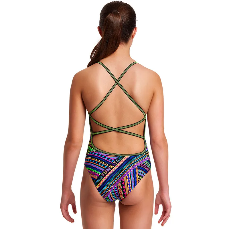 Funkita - Tribal Revival - Girls Strapped In One Piece