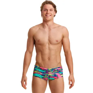 Funky Trunks - Bright Bergs - Mens Eco Sidewinder Trunks