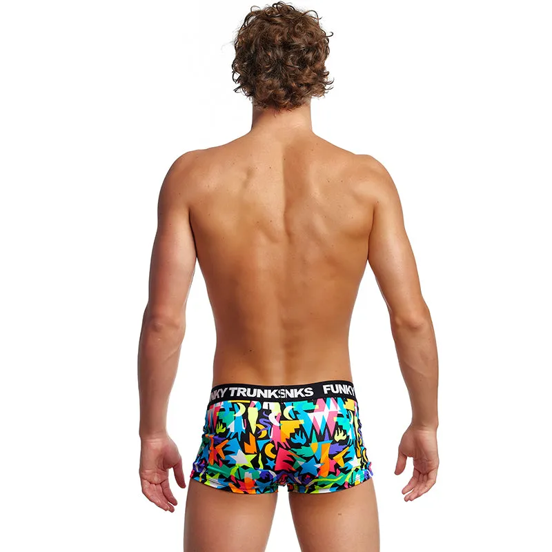 Funky Trunks - Paper Cut - Mens Underwear Trunks