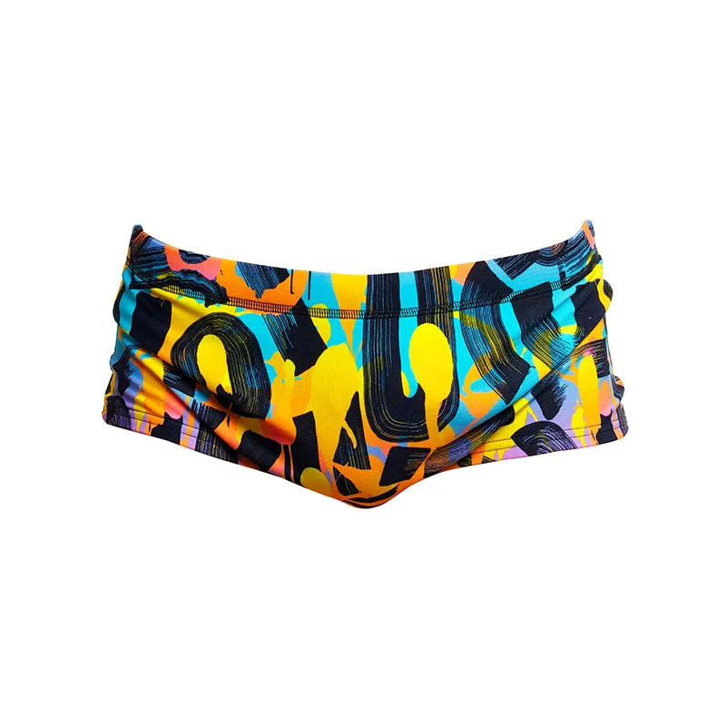 Funky Trunks - Smooth Stroke - Mens Plain Front Trunks