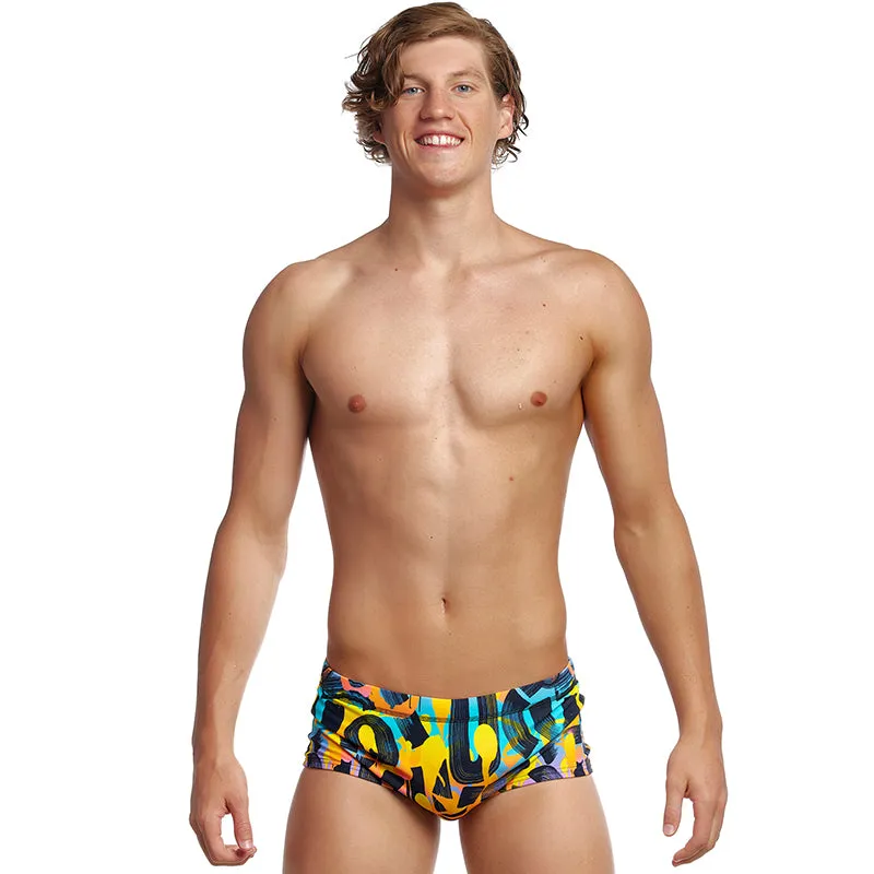 Funky Trunks - Smooth Stroke - Mens Plain Front Trunks