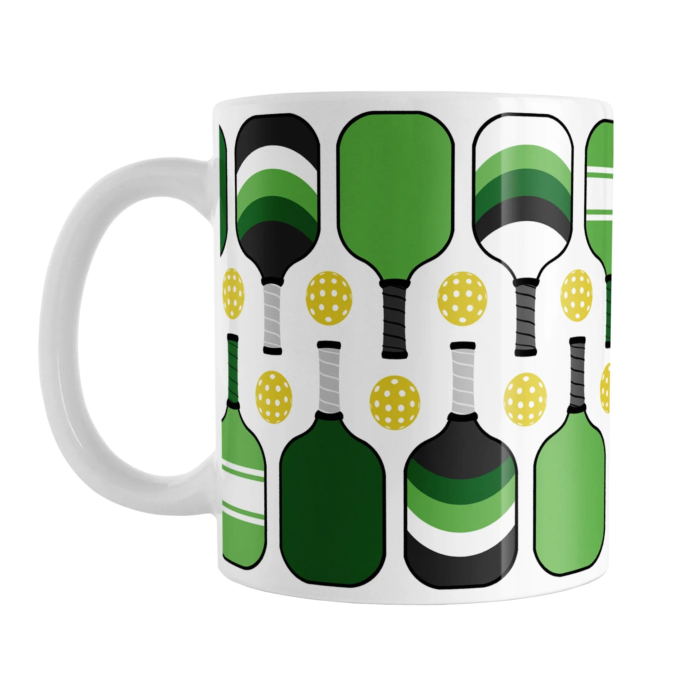 Green Pickleball Mug