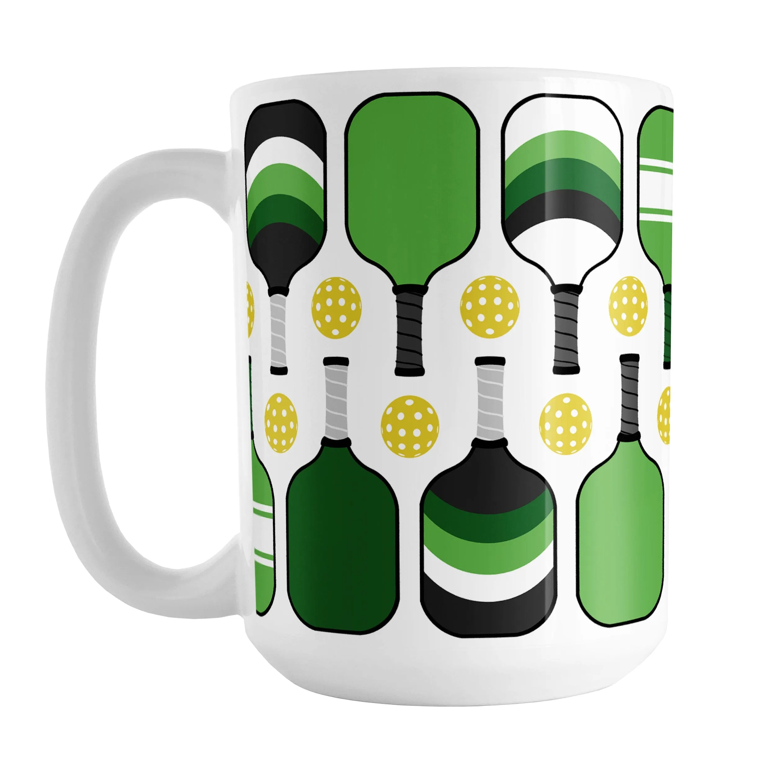 Green Pickleball Mug