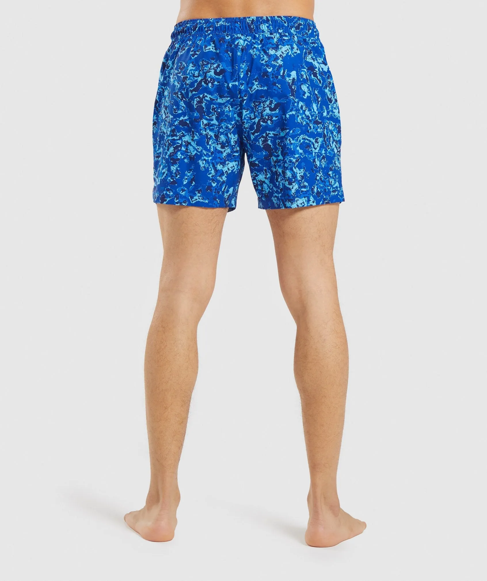 Gymshark Swim Shorts - Blue Water Print