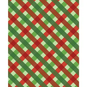 Holiday Plaid Printed Backdrop