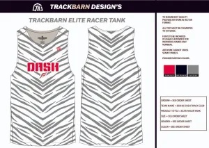 Idaho-Dash-TC Mens Track Singlet