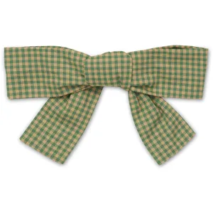 Lalaby Green Check Big Hair Bow