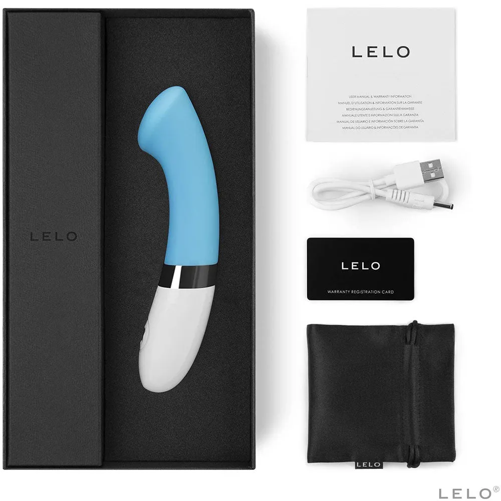 Lelo Gigi 2 G-Spot Vibrator Turquoise Blue