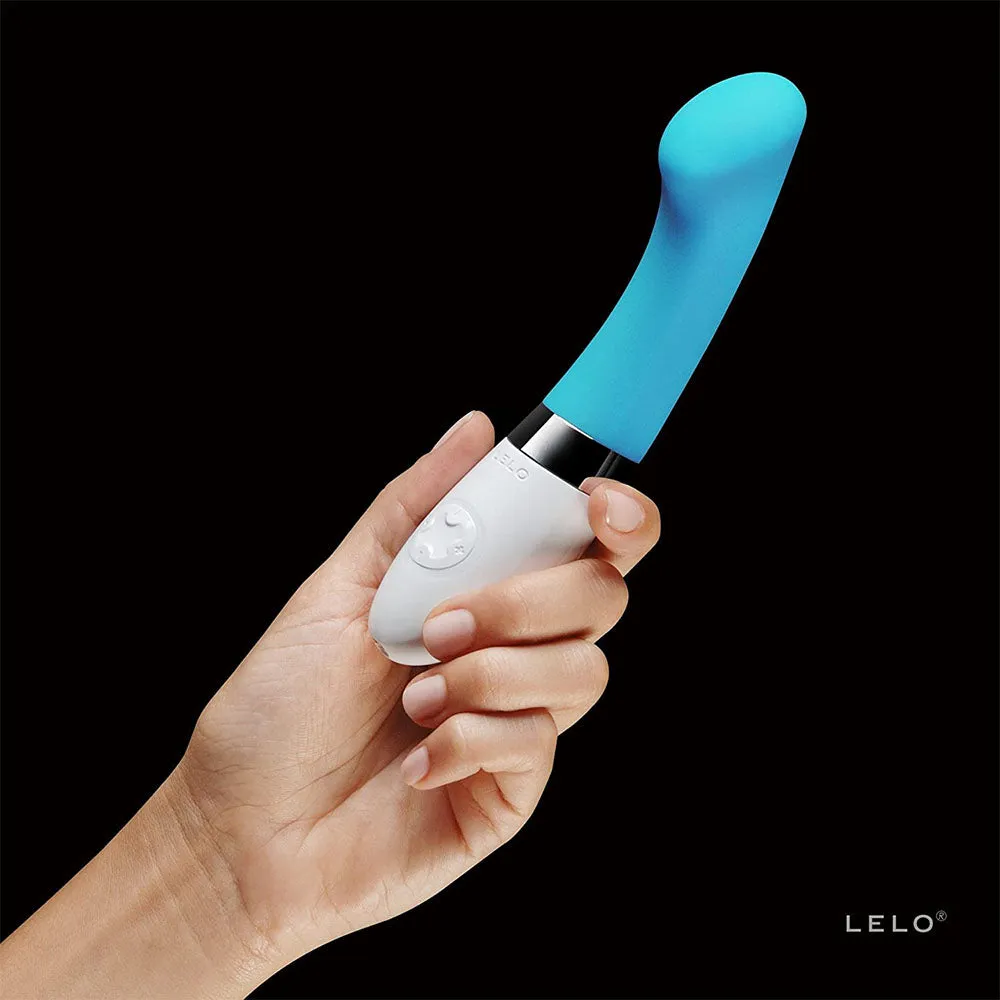 Lelo Gigi 2 G-Spot Vibrator Turquoise Blue