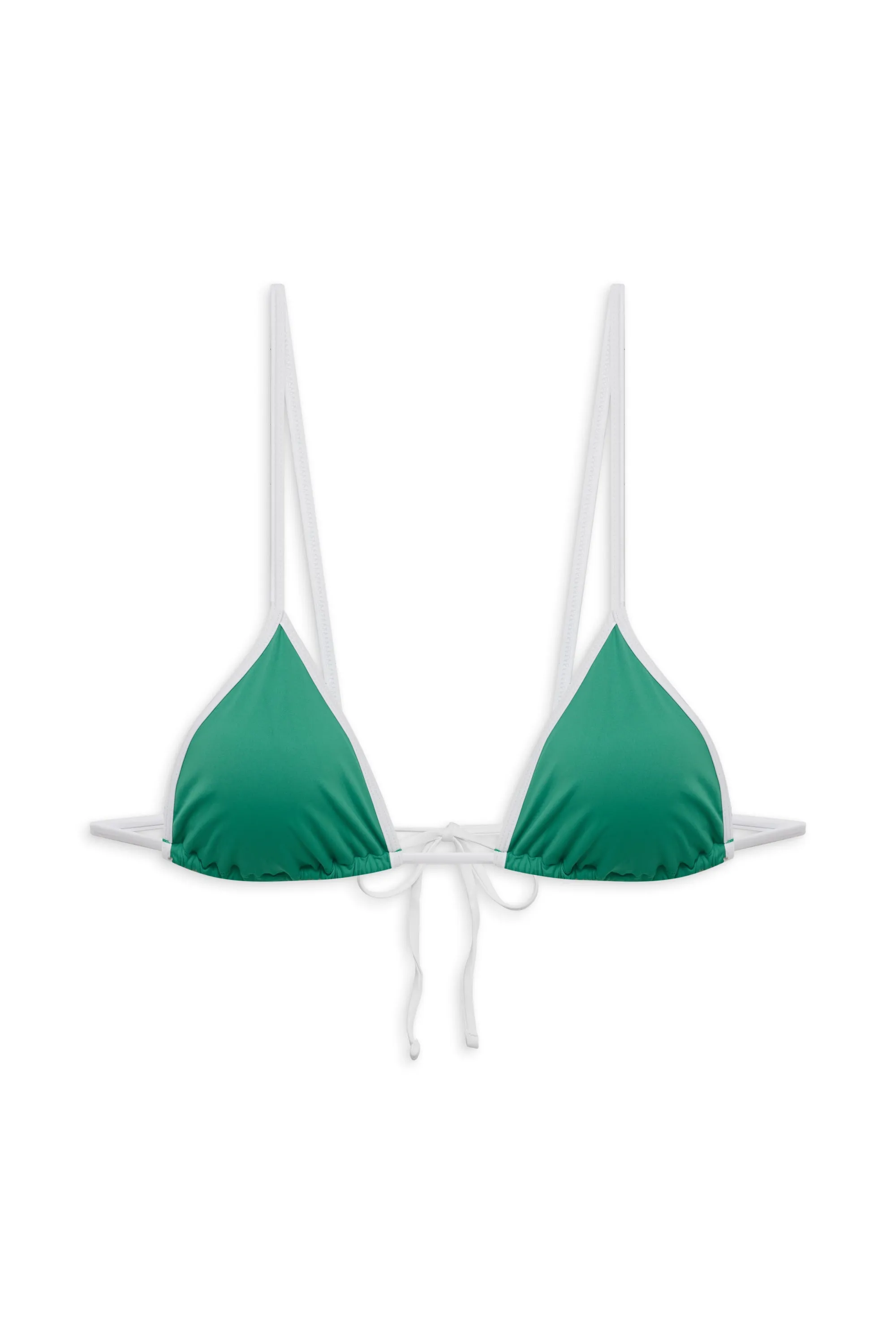 Lumia Triangle Bralette Bikini Top - Jelly Bean