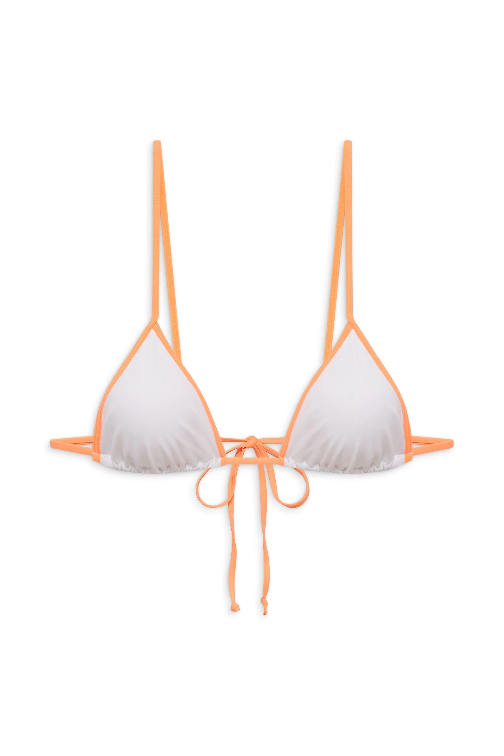 Lumia Triangle Bralette Bikini Top - Sherbet