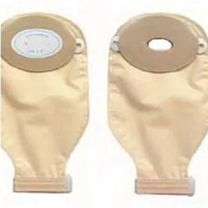 Nu-Flex 1-Piece Adult Drainable Pouch Cut-to-Fit Convex 3/4" x 1-1/2" Oval