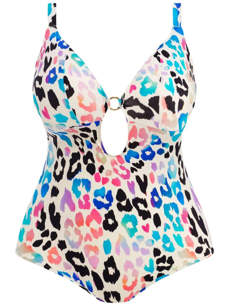 Party Bay Plunge Swimsuit - Multi