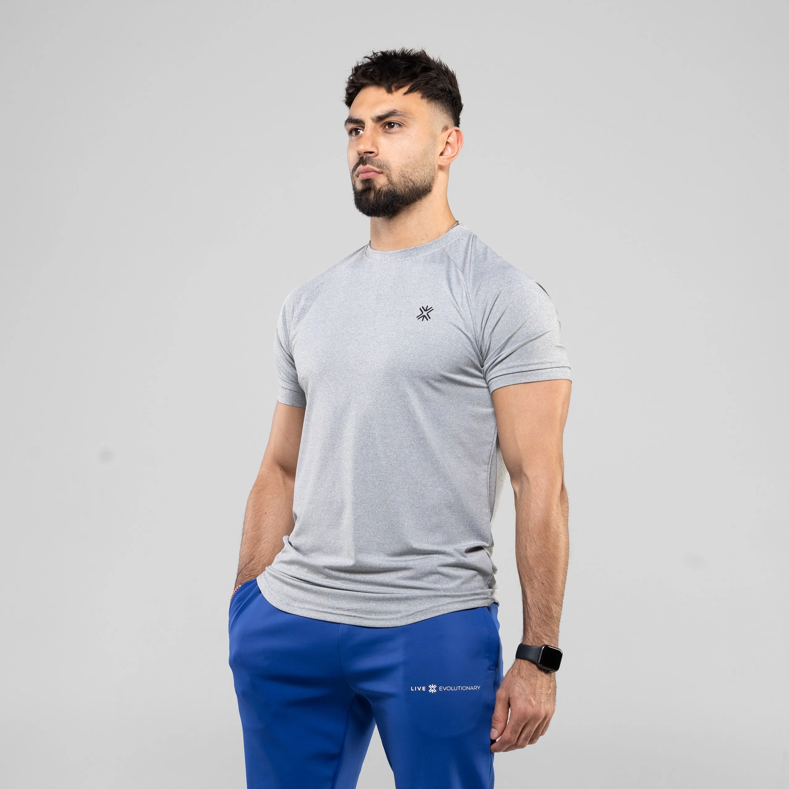 Prime II Tee - Heather Grey