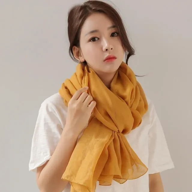 Pure Colours Oversized Shawls