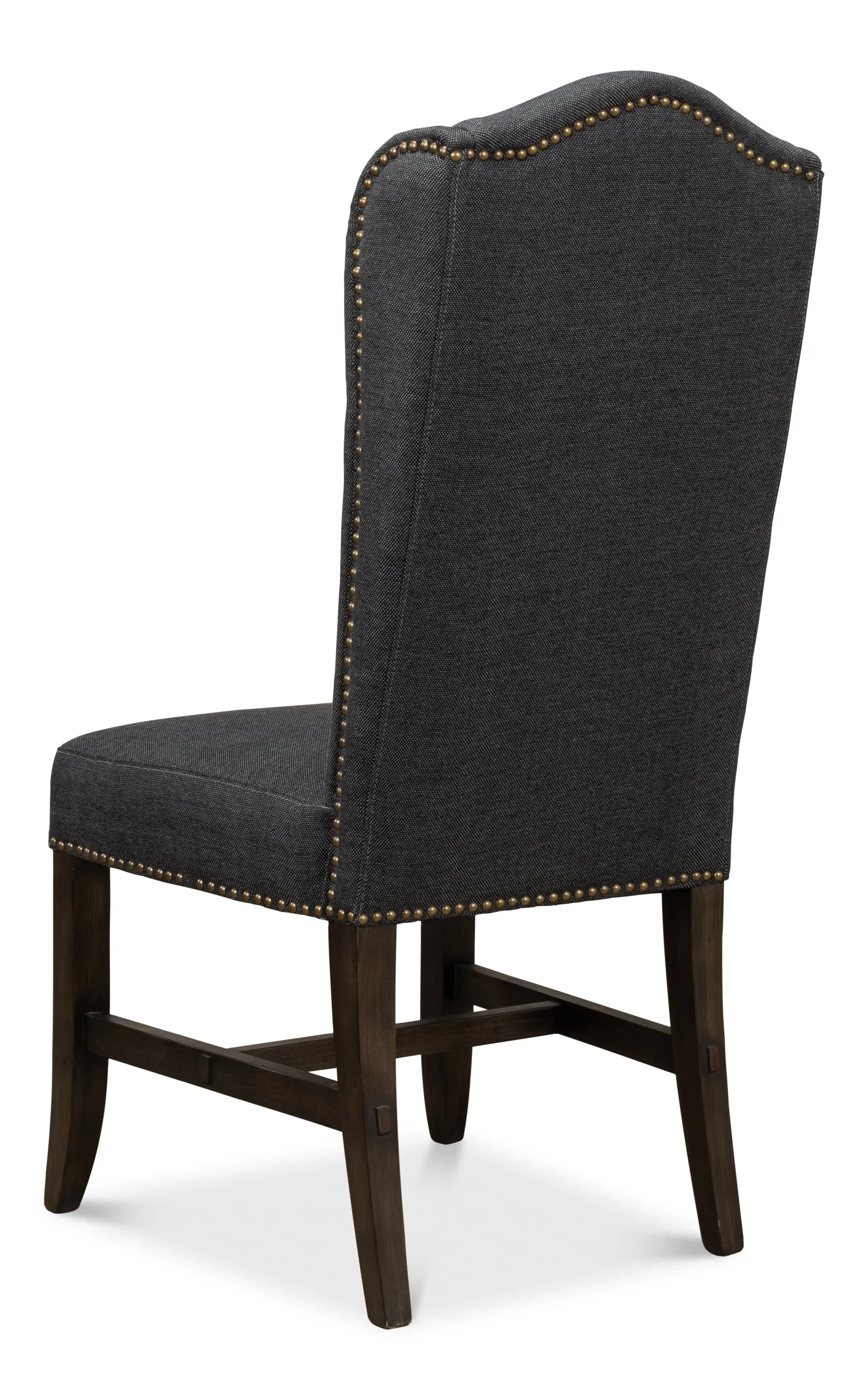 Sarreid - Black High Back Dining Chair - Black - Traditional - set of 2