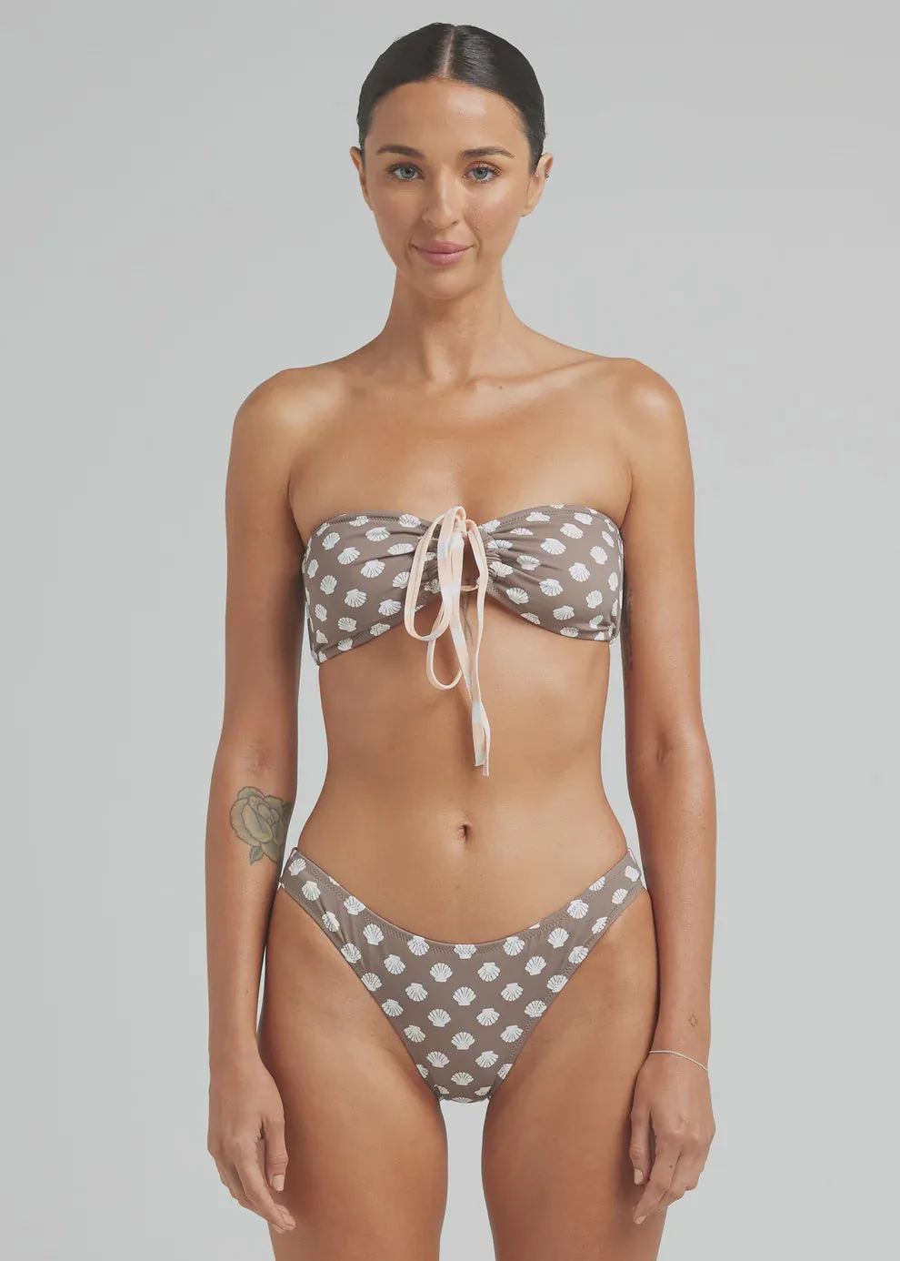 Shell Ya Bandeau Top - Coco