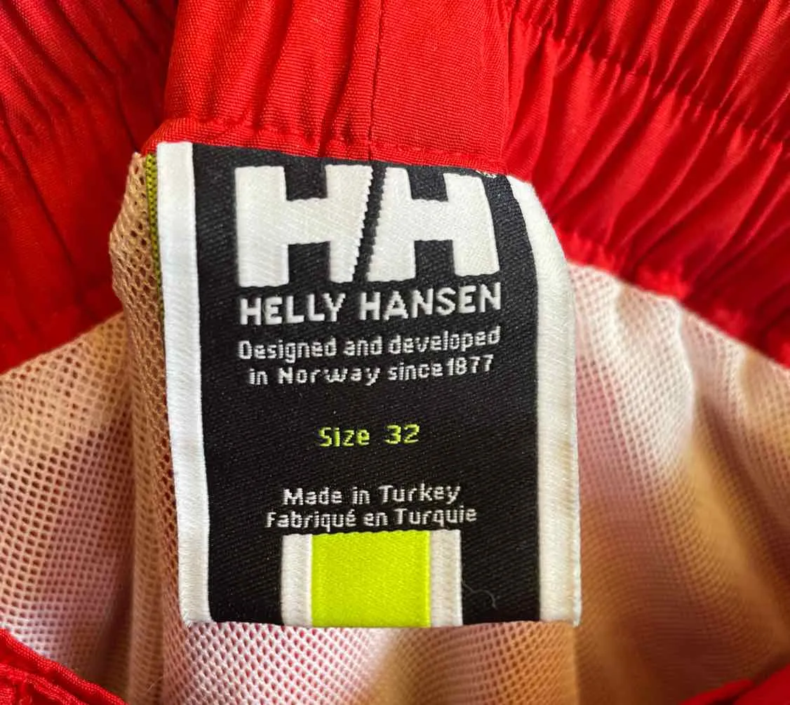 Size 32 Helly Hansen Men's Swim Trunks