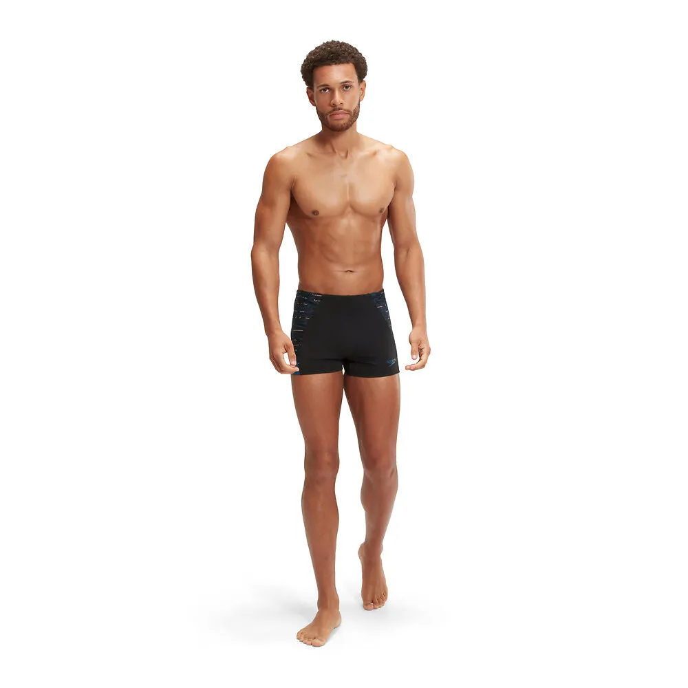 Speedo Mens End  Max Splice Jammer Black/Dark Teal