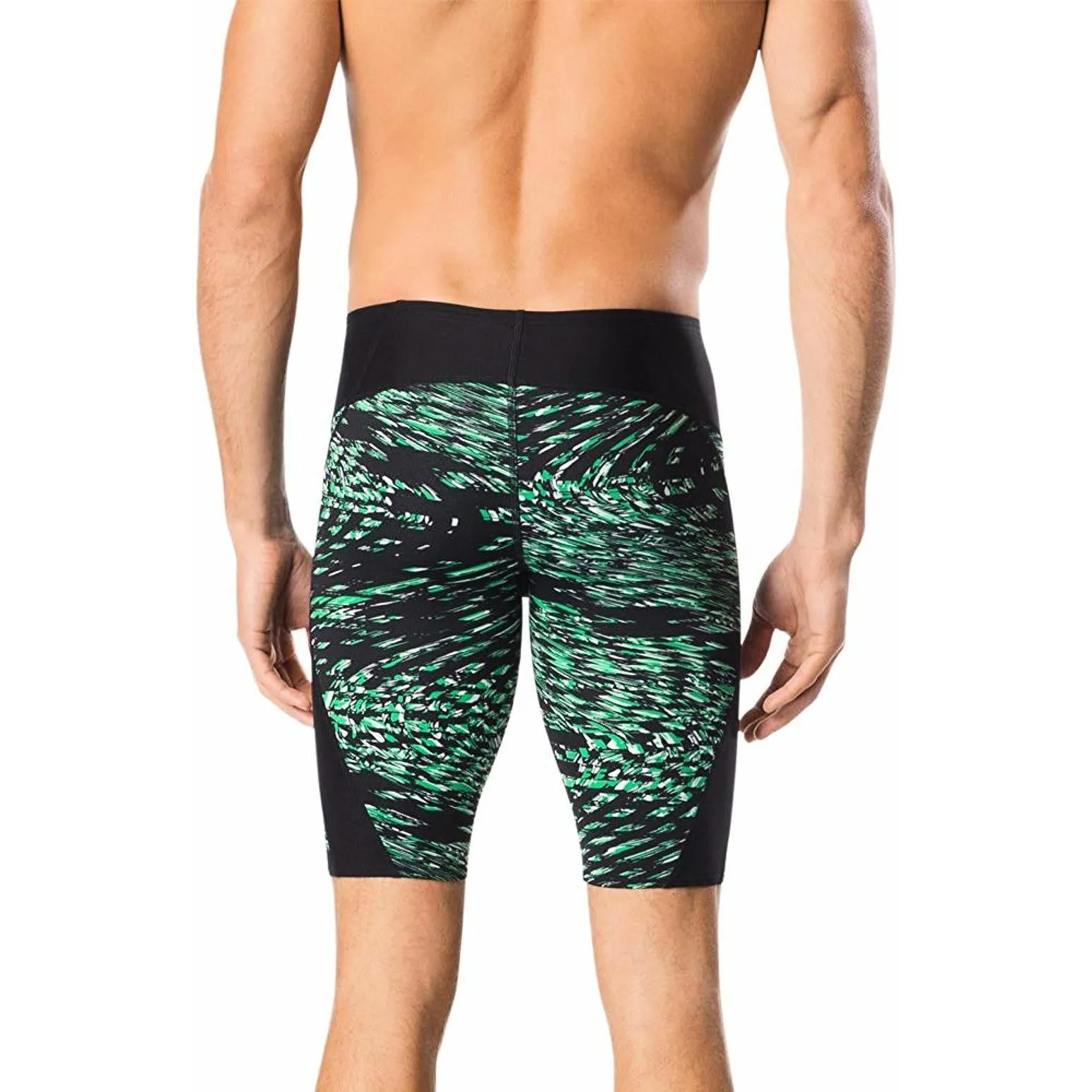 Speedo Men's Jammer Swimsuit Endurance Flow Force, Green