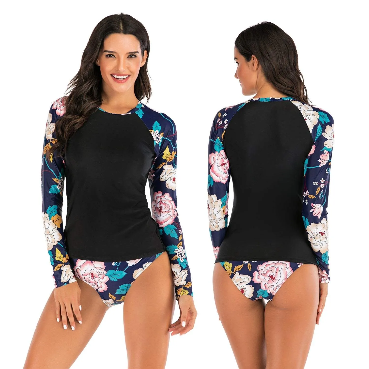 Stylish Lady's Long-sleeve Swimsuit