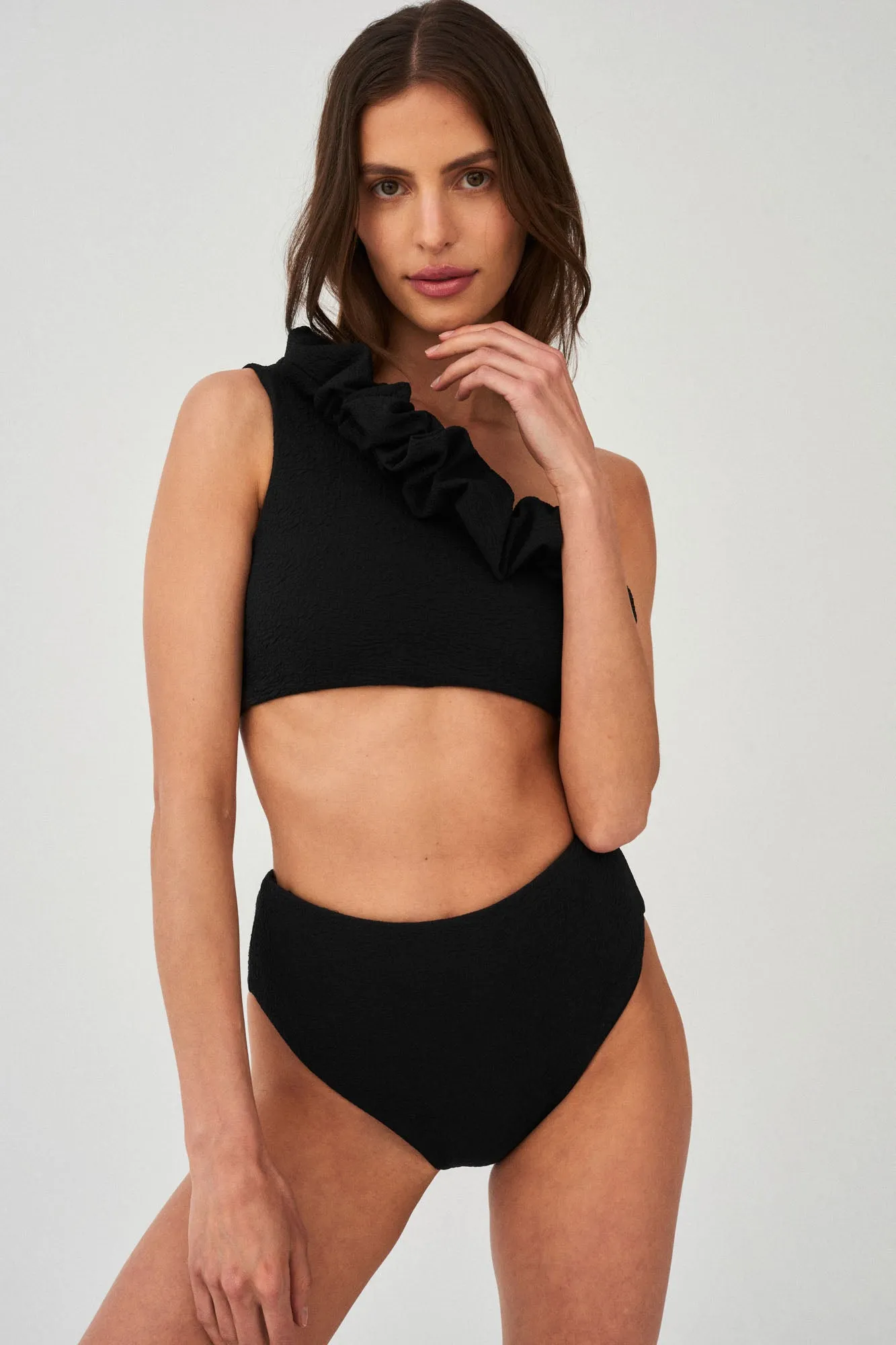 Summertime Bikini Bottom Black